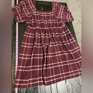 Lane Bryant short sleeve fall dress